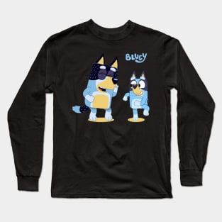 bluey dad Long Sleeve T-Shirt